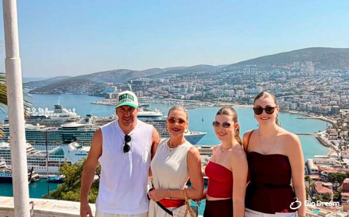 Bianca Bianchini e Francis Portela vivem uma experiência inesquecível entre a Itália e um cruzeiro Royal Caribbean