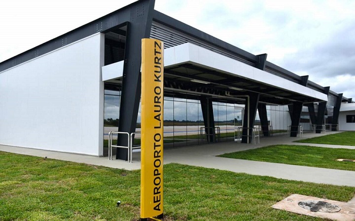 Aeroporto Lauro Kourtz gera mais confiança para usuários se deslocarem