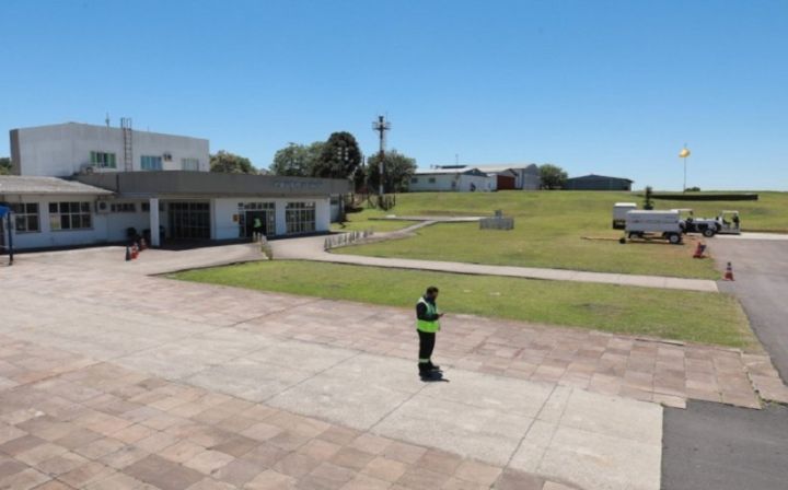 Aeroporto de Passo Fundo interditado para obras de melhorias